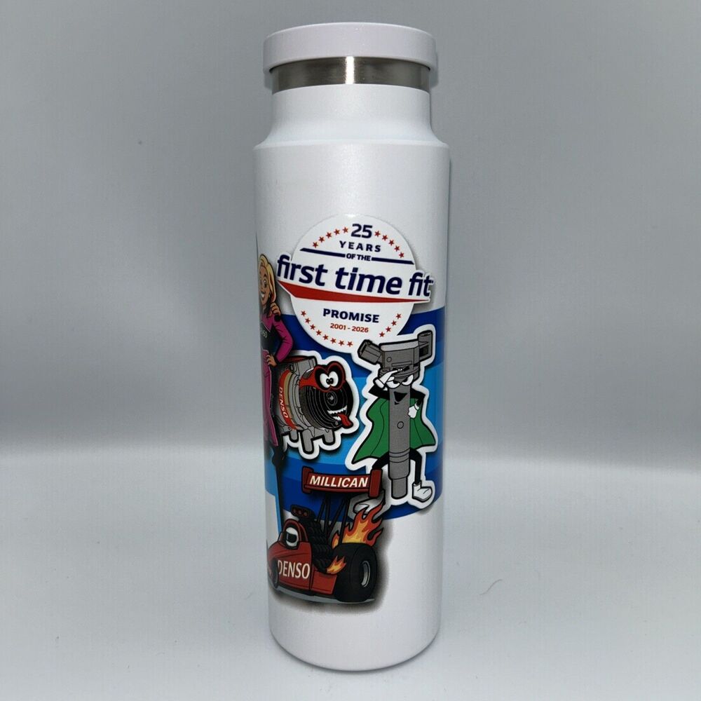 NIB - Denso Racing 25th Anniversary Stainless Steel Water Bottle- 25oz